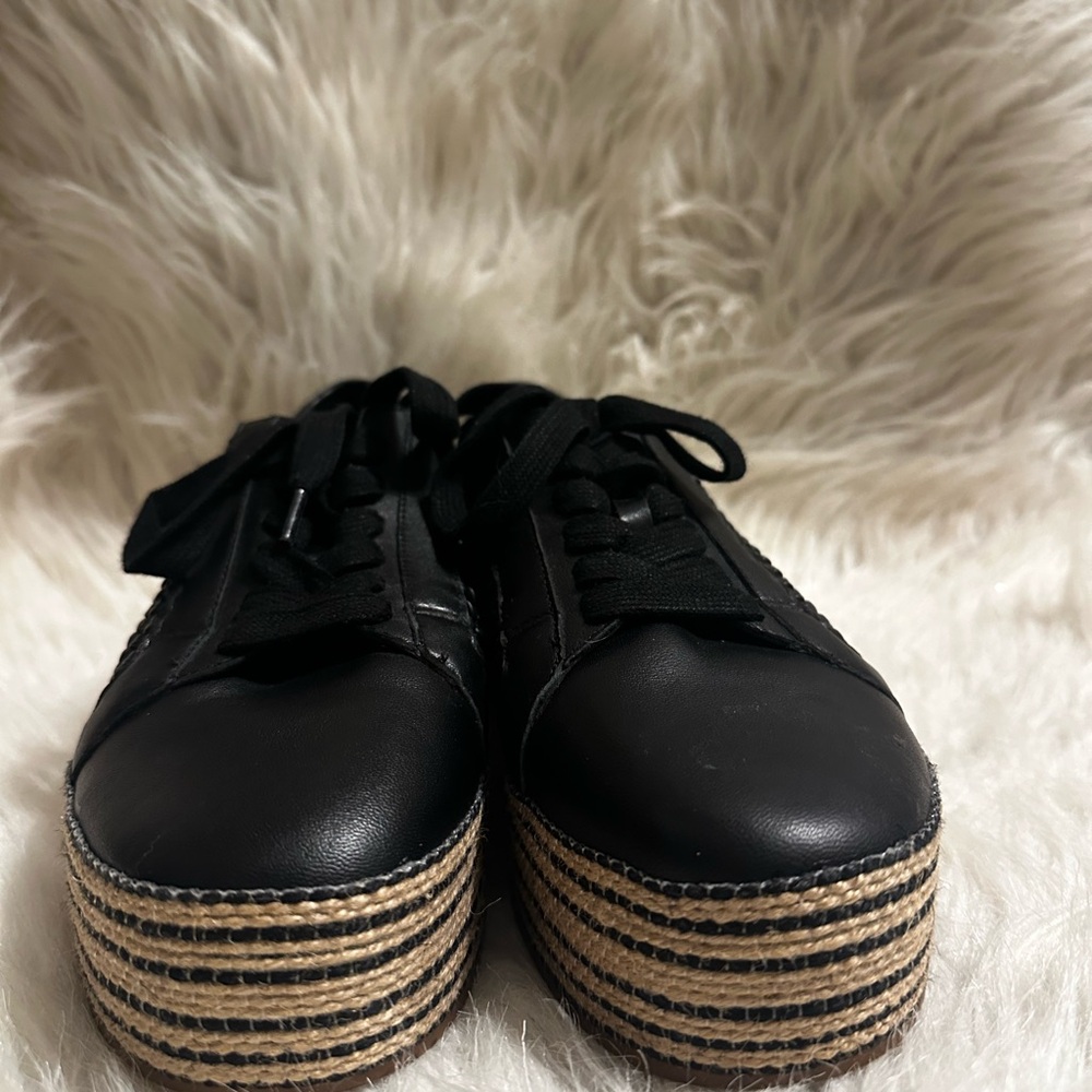 Vince Camuto Merlea Woven Platform Sneakers - Picture 2 of 12